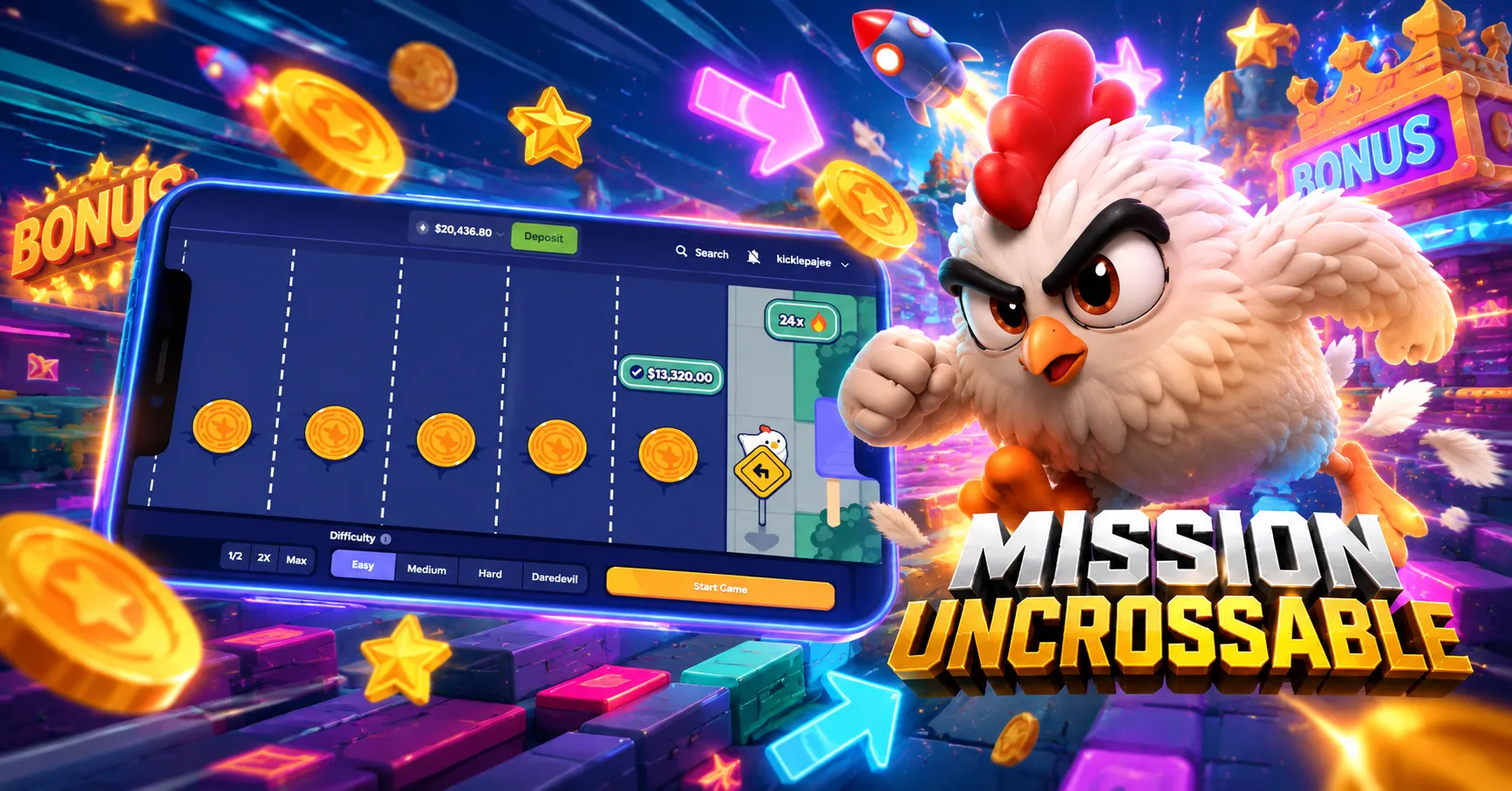 Mission uncrossable slot 1